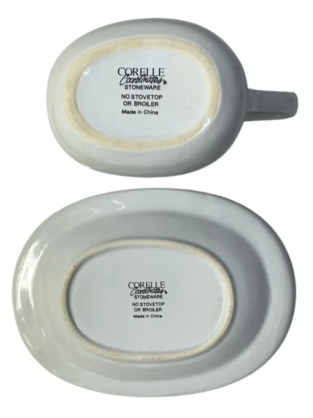 Corning Corelle Sand Art Gravy Boat Underplate Vintage Southwest Pattern